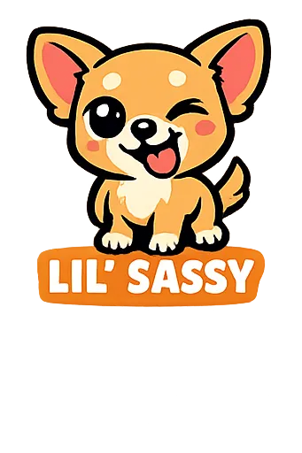 Cute Chihuahua dog, cartoon style, vector art, PNG, no background, 4500x5400 px, print ready