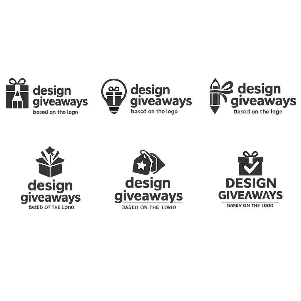 design givaways based on the logo