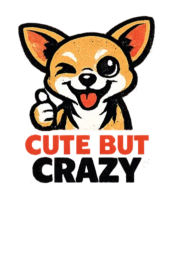 Cute Chihuahua dog, cartoon style, vector art, PNG, no background, 4500x5400 px, print ready