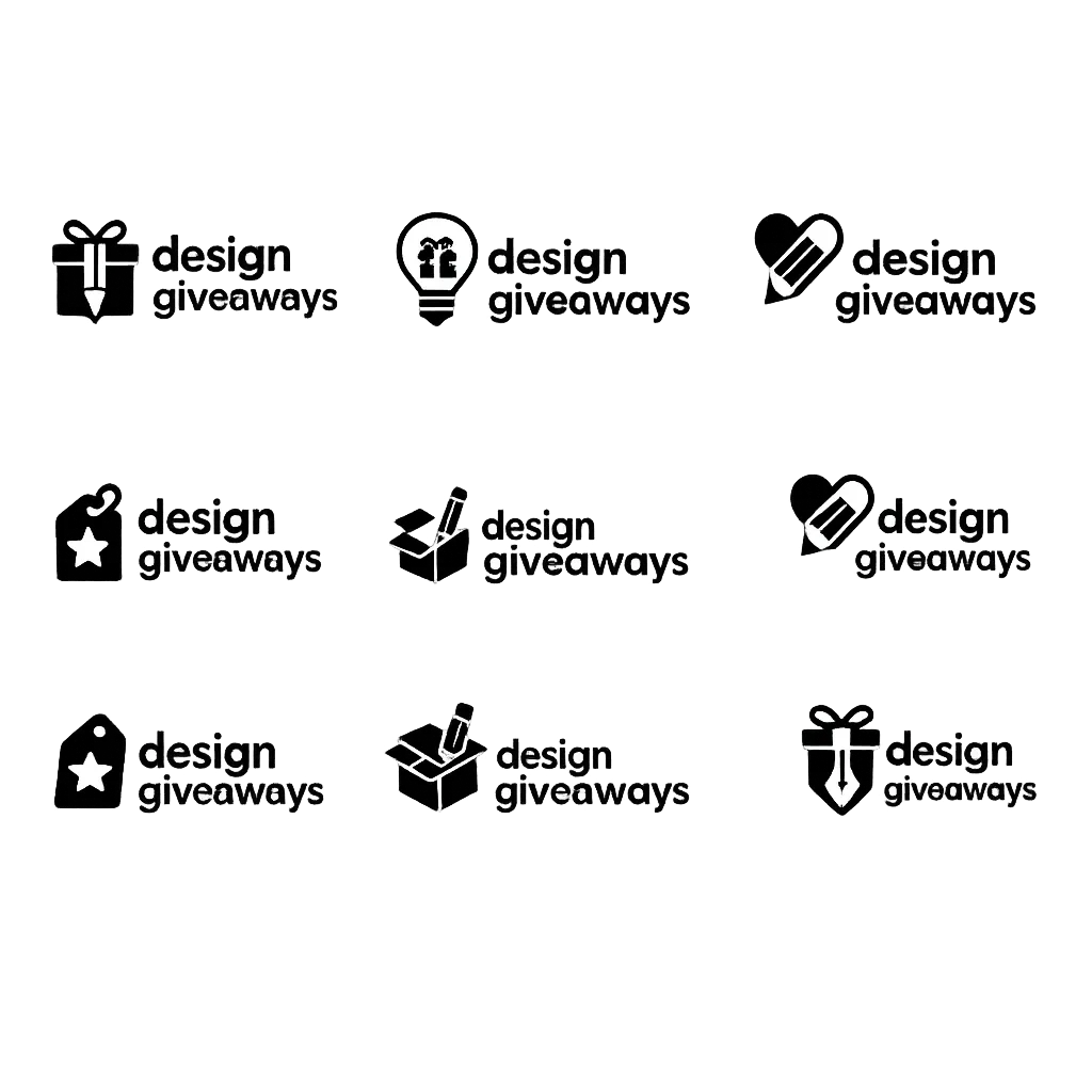 design givaways based on the logo