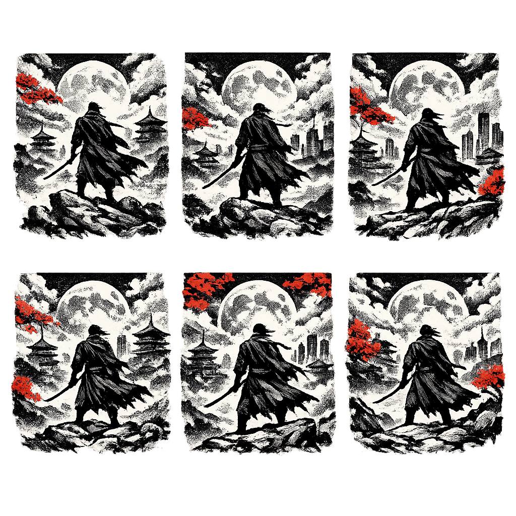 a-lone-samurai-viewed-from