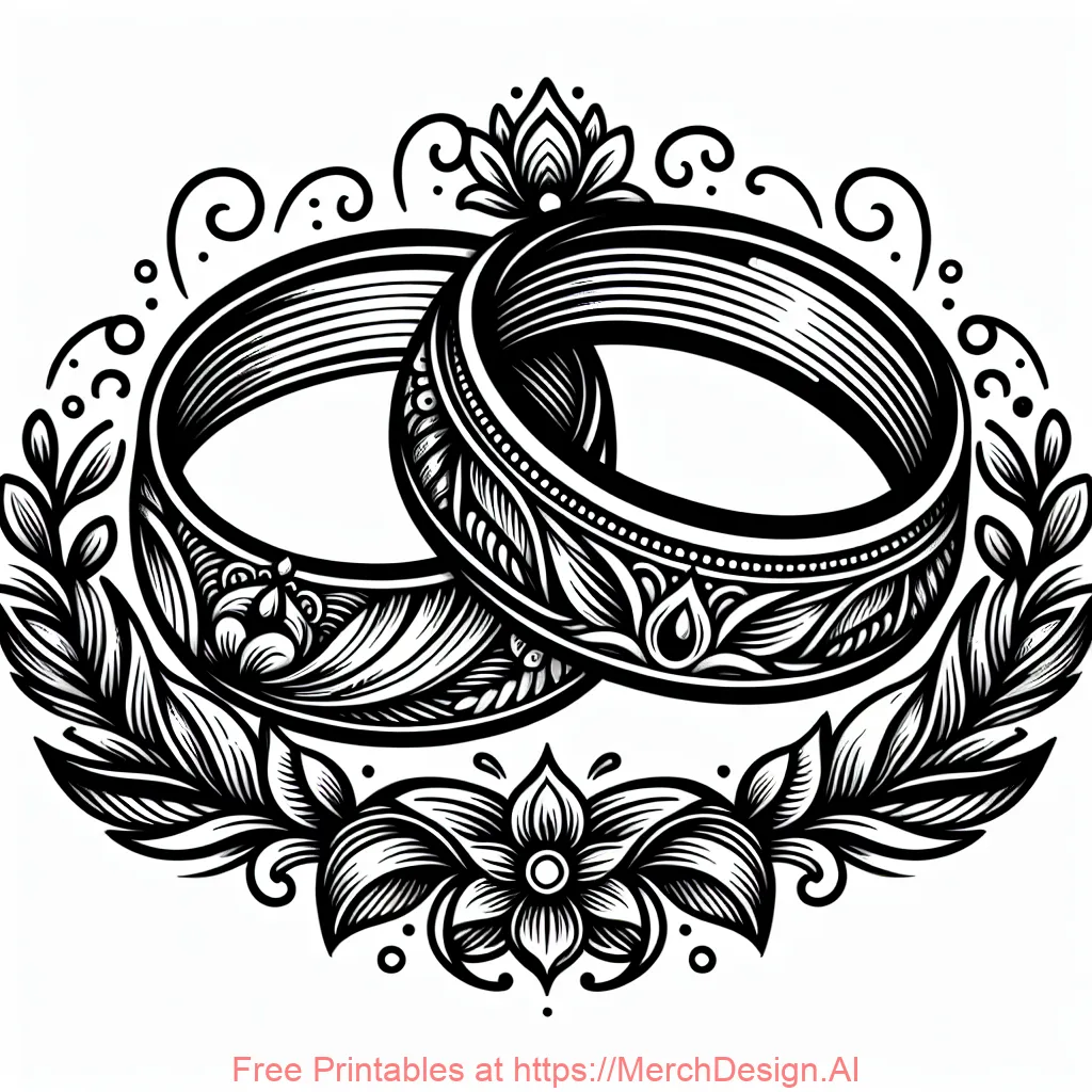 Beautiful wedding rings