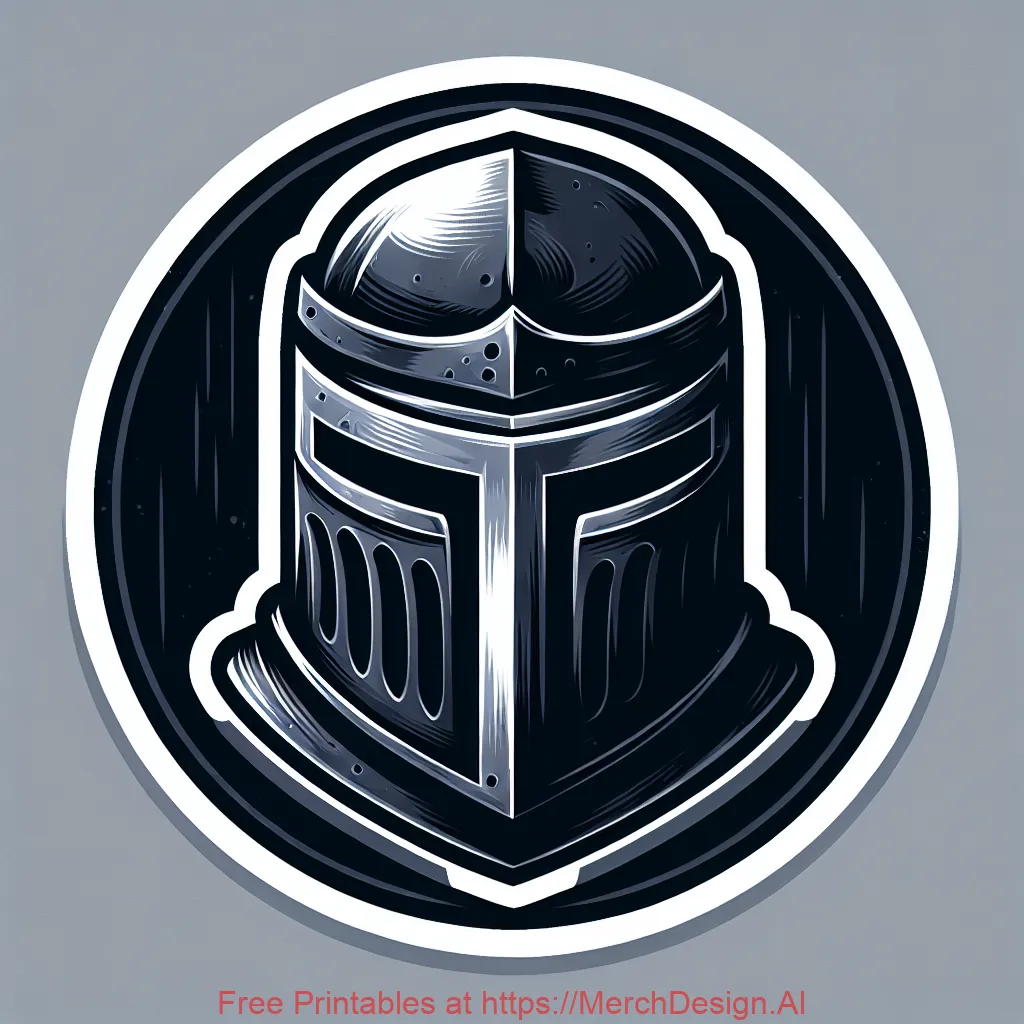Helmet of an knight 