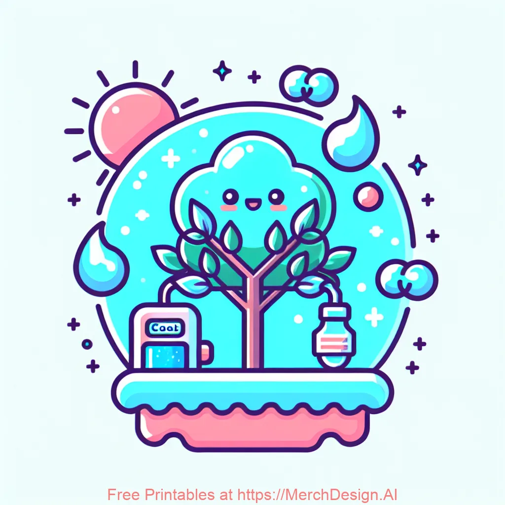 Arbor DV (Tree of Leaf) Condition Design (Water Dispenser, Circular Saw, Heat Background)