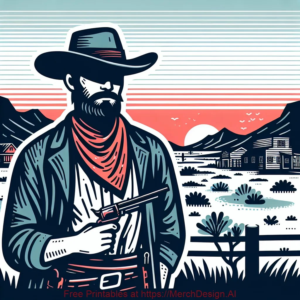 Landscape Outlaw Western Country