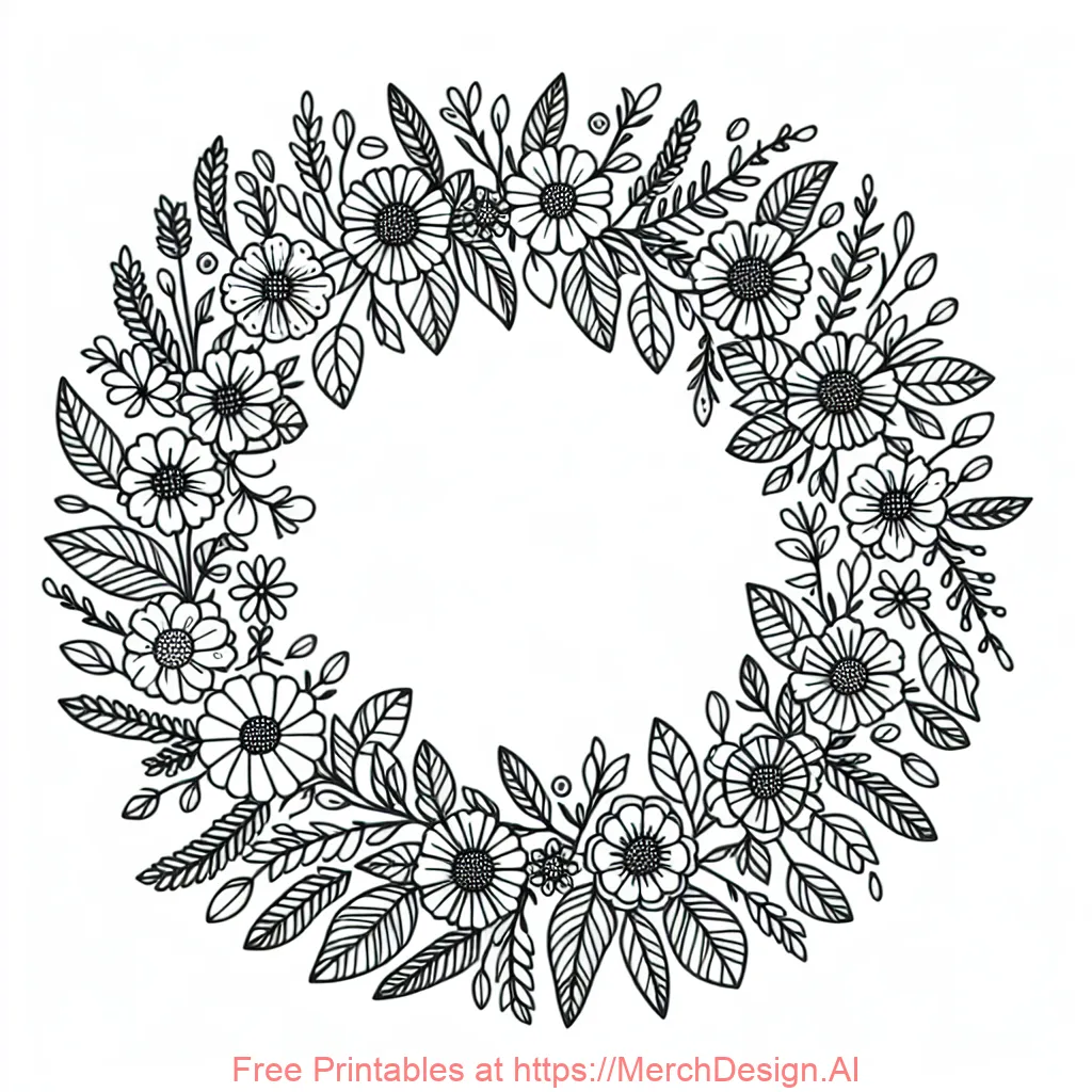flower wreath