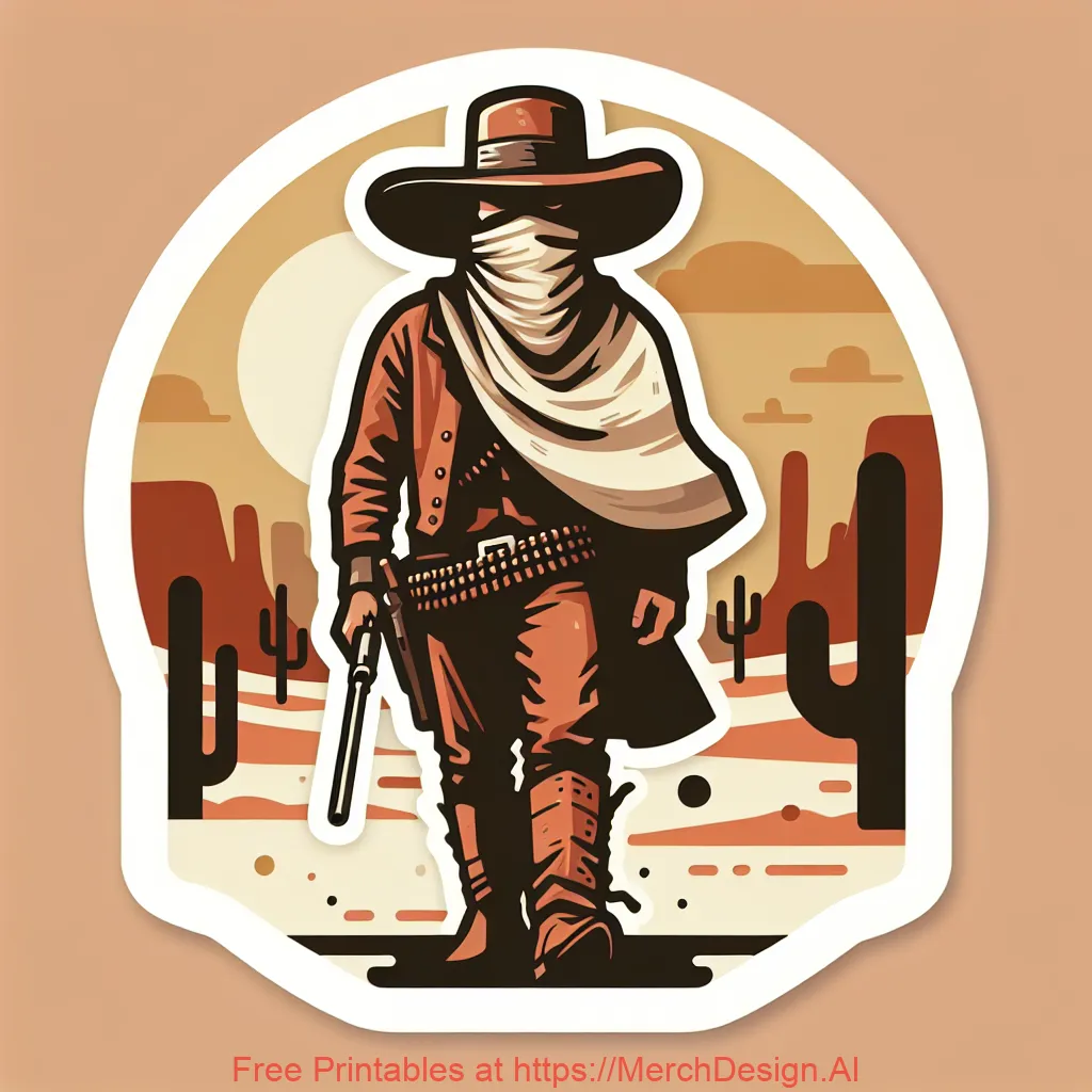 Landscape Western Outlaw Desert 