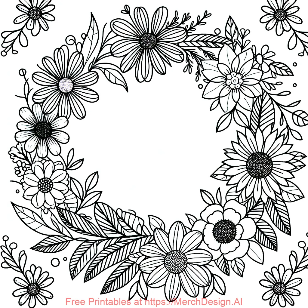 flower wreath