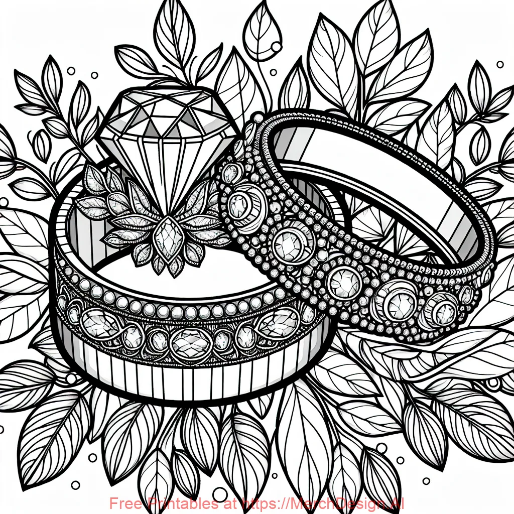 Beautiful wedding rings with diamonds 