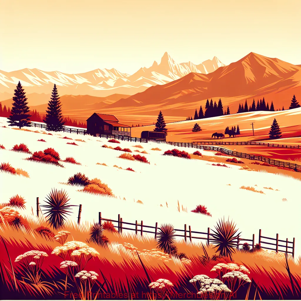 Landscape Outlaw Western Country